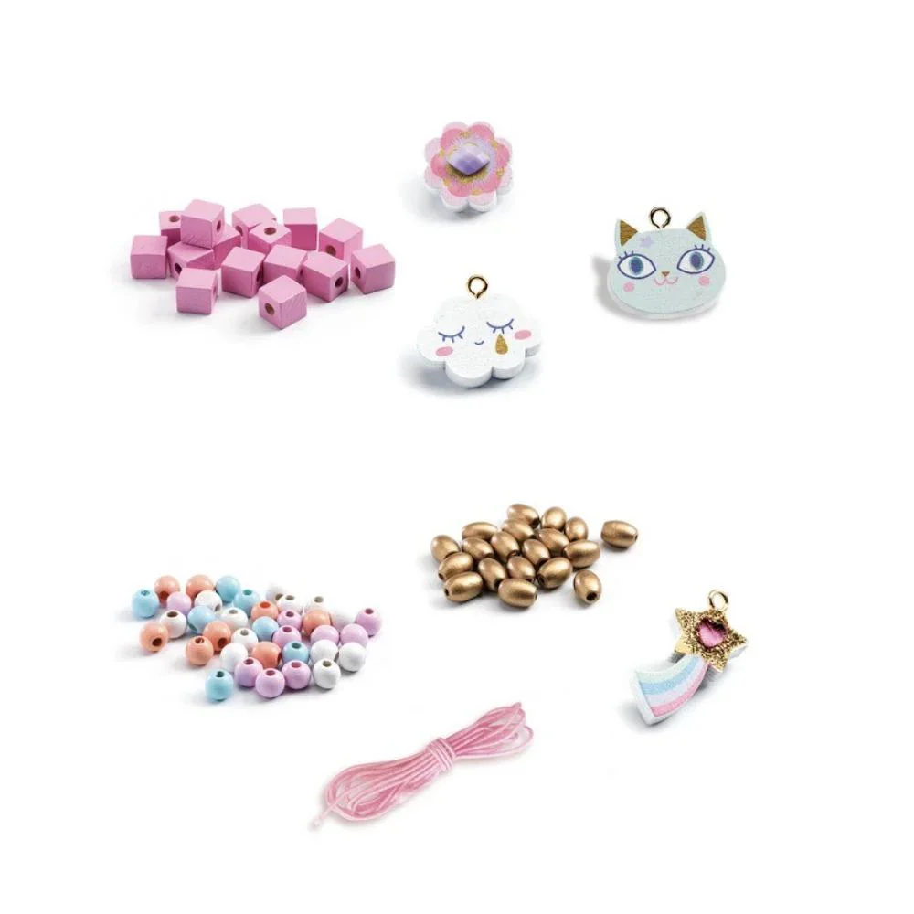 Set de creatie a bentitelor pentru cap Djeco Precious foto