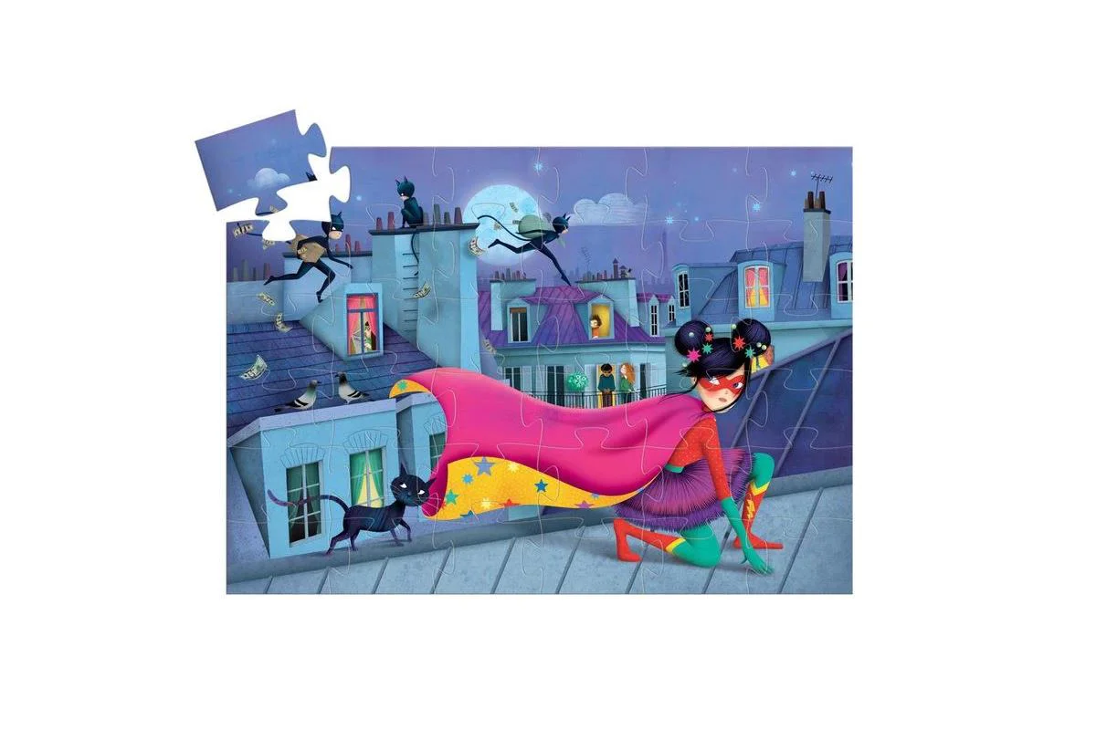 Puzzle Djeco Super Star, 36 el. foto