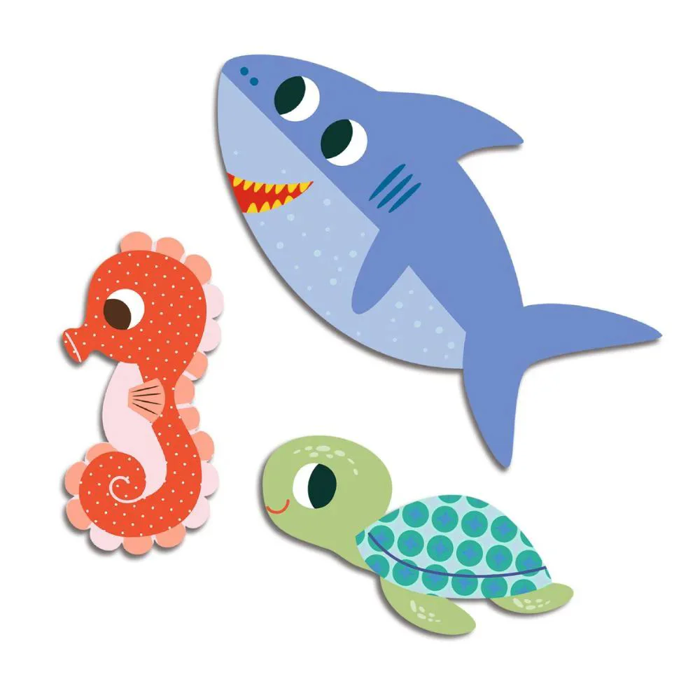 Set stickere Djeco Animale marine