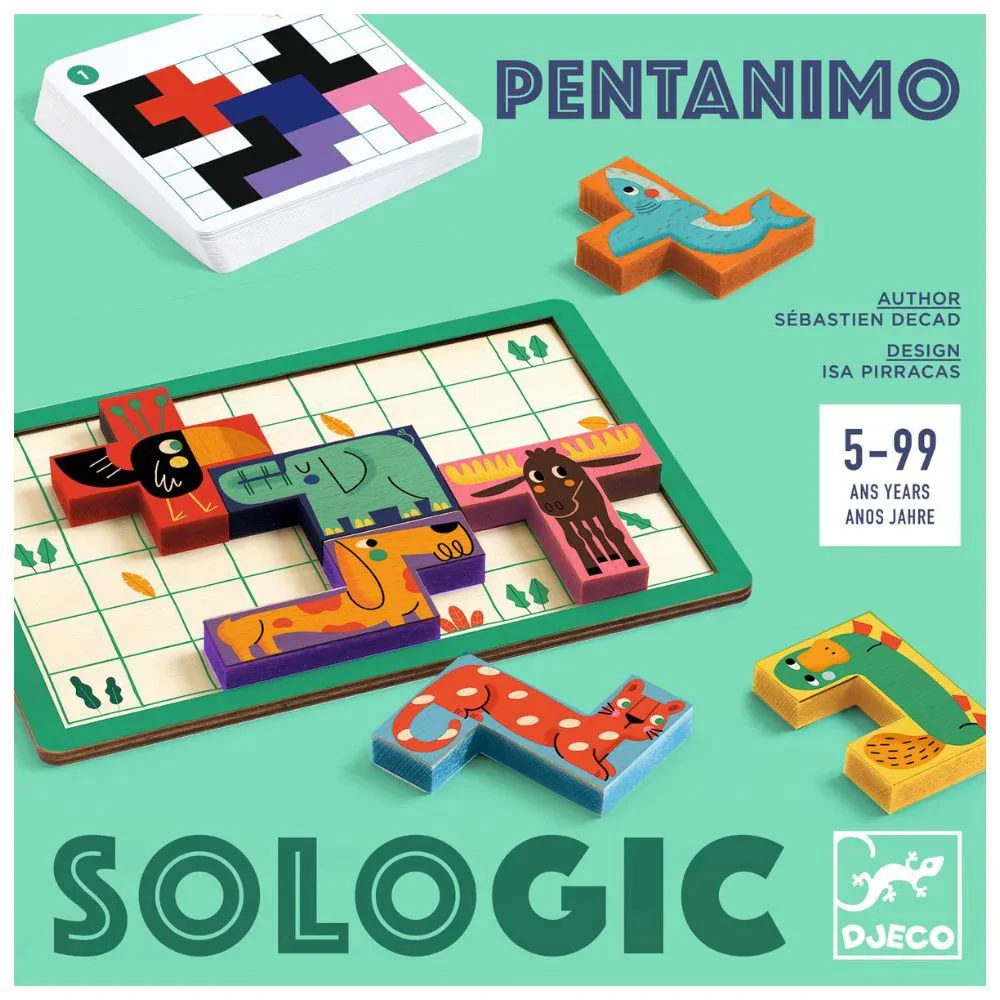 Логическая игра Djeco Pentanimo