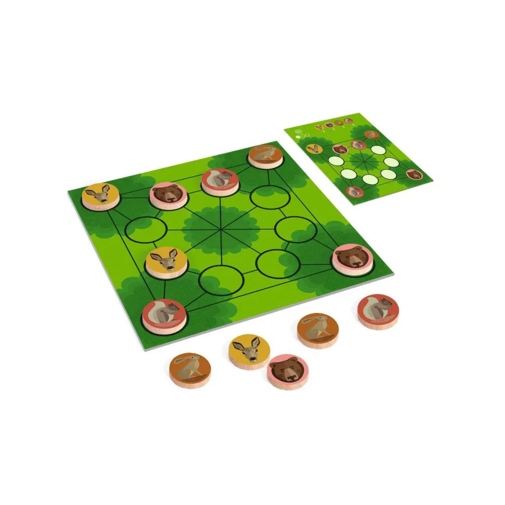 Логическая игра Djeco Woodanimo