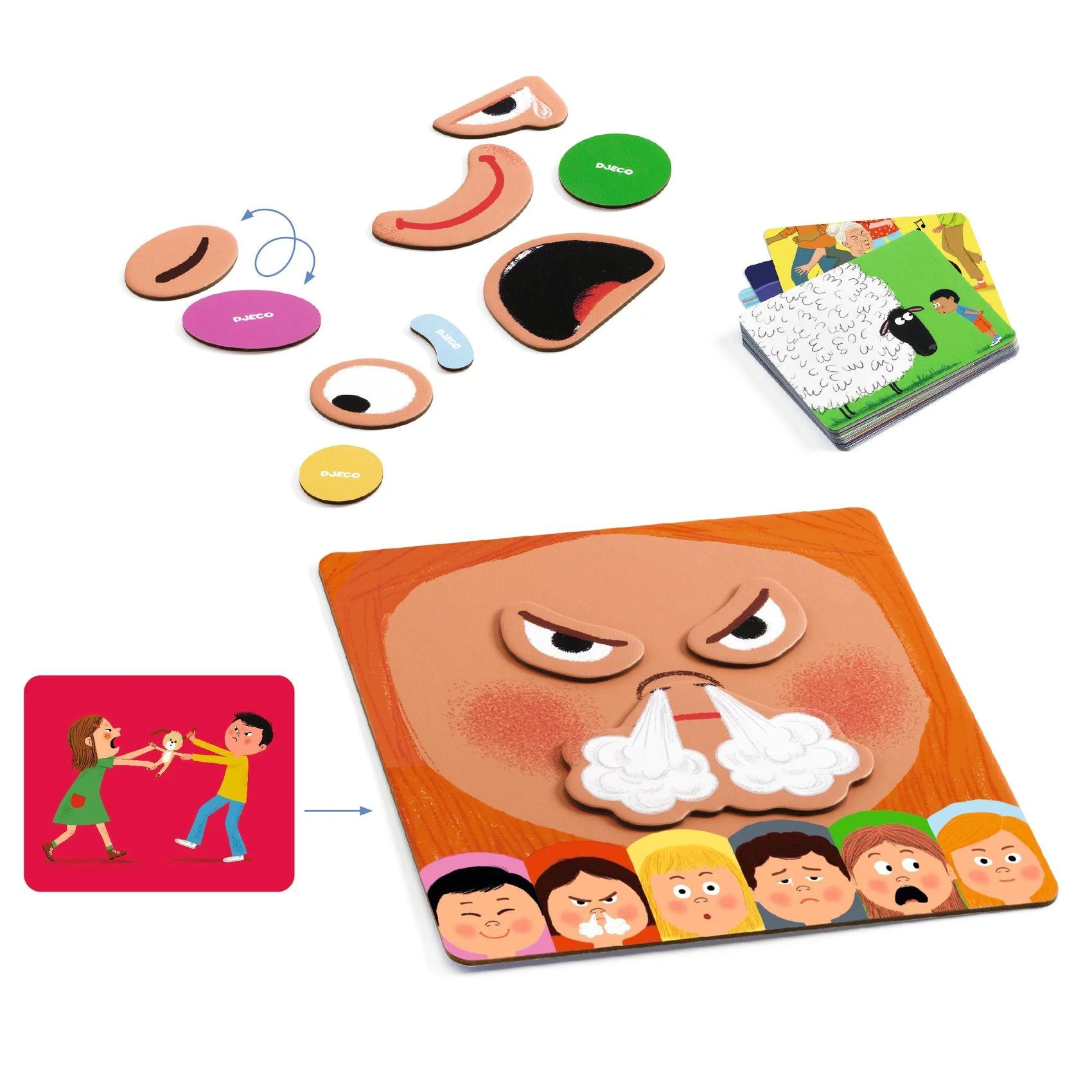 Развивающая игра Djeco Emotico