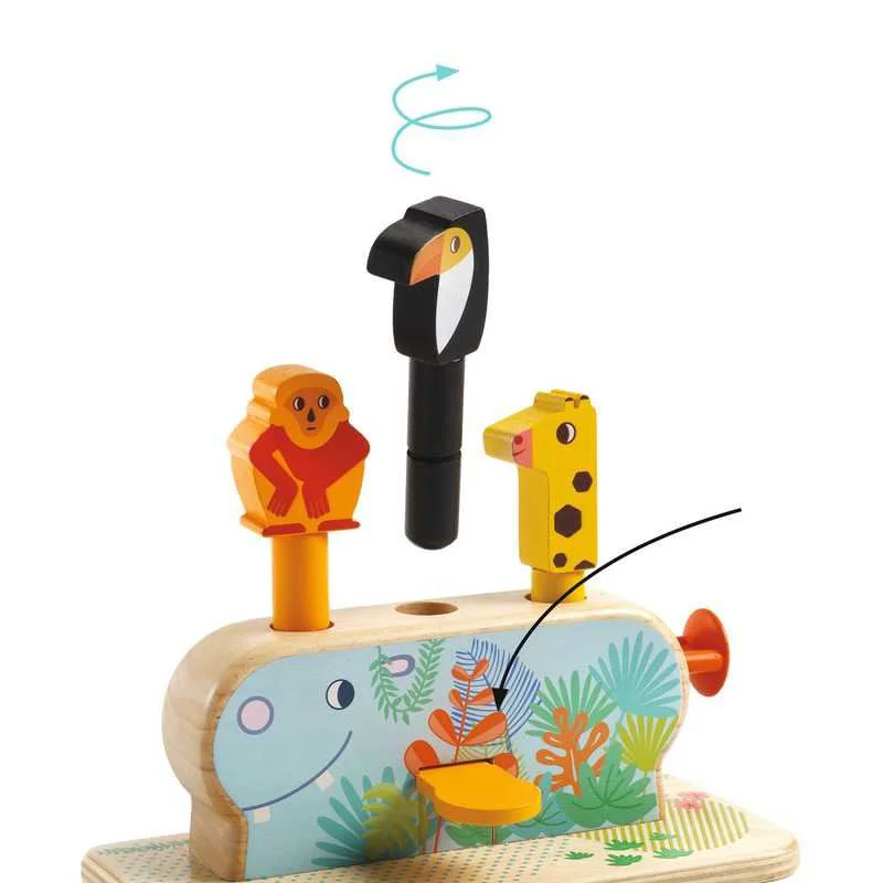 Деревянная игра Djeco Multi Pop
