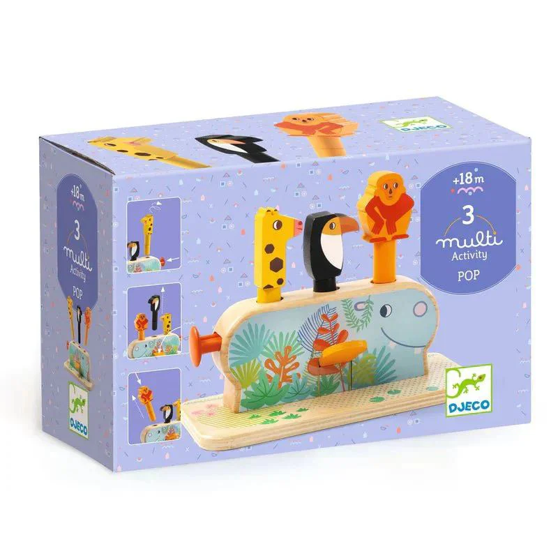 Деревянная игра Djeco Multi Pop