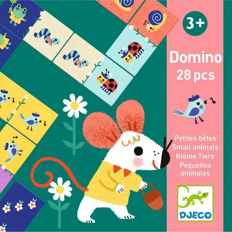 Игра Djeco Domino Животные