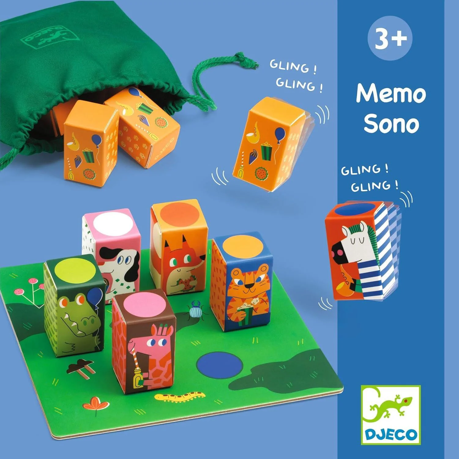 Игра на запоминание Djeco Memo Sono