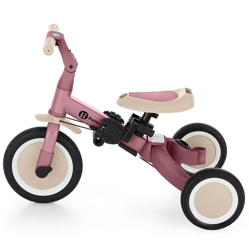 Tricicleta evolutiva 5 in 1 Petite&Mars Turbo Dusty Rose foto