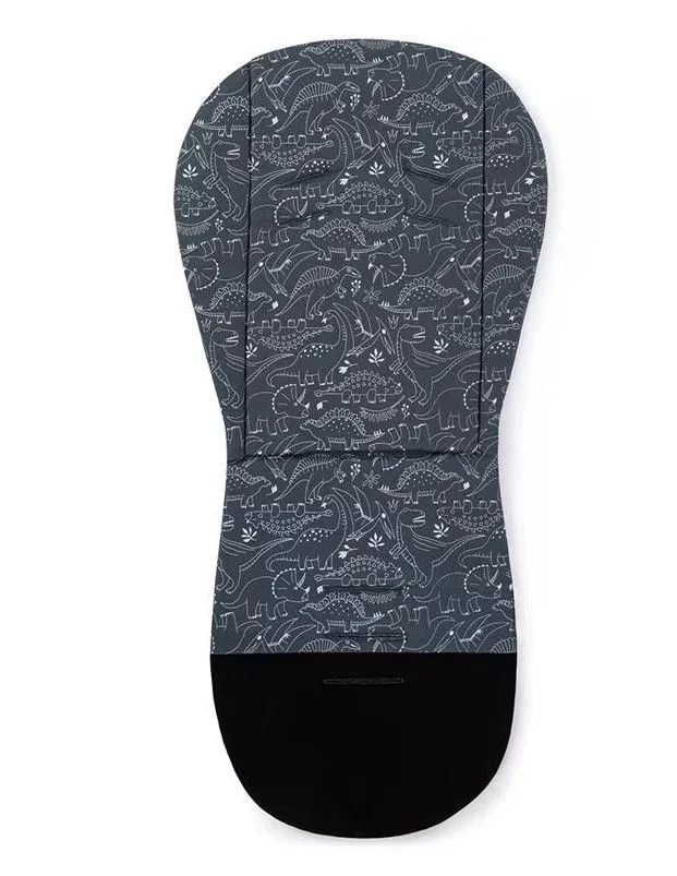 Salteluta pentru carucior Petite&Mars Foamy Anthracite Dino