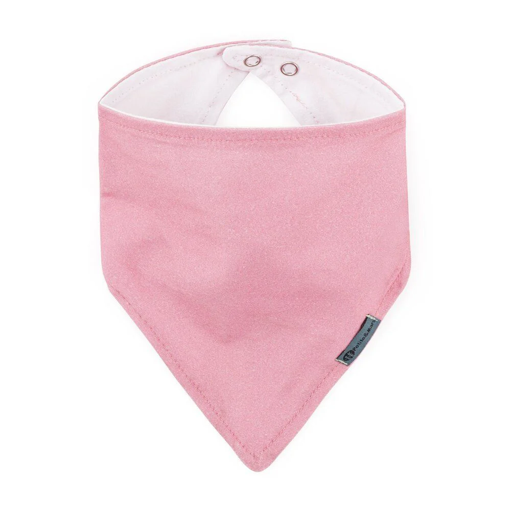 Set bandane bavetica Petite&Mars Luke Beige Strawberries/Dusty Rose, 2 buc. foto