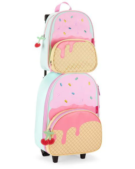 Рюкзак-чемодан на колесах Skip Hop Spark Ice Cream foto