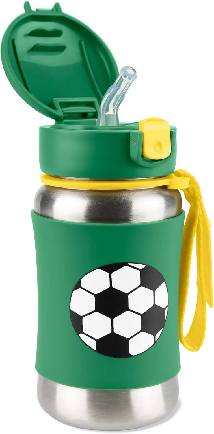 Термо-поильник с трубочкой Skip Hop Spark Football foto