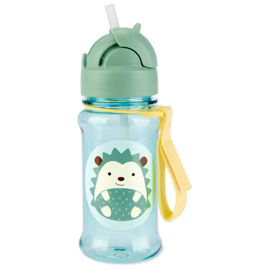 Sticluta cu pai din tritan Skip Hop Zoo Hedgehog foto