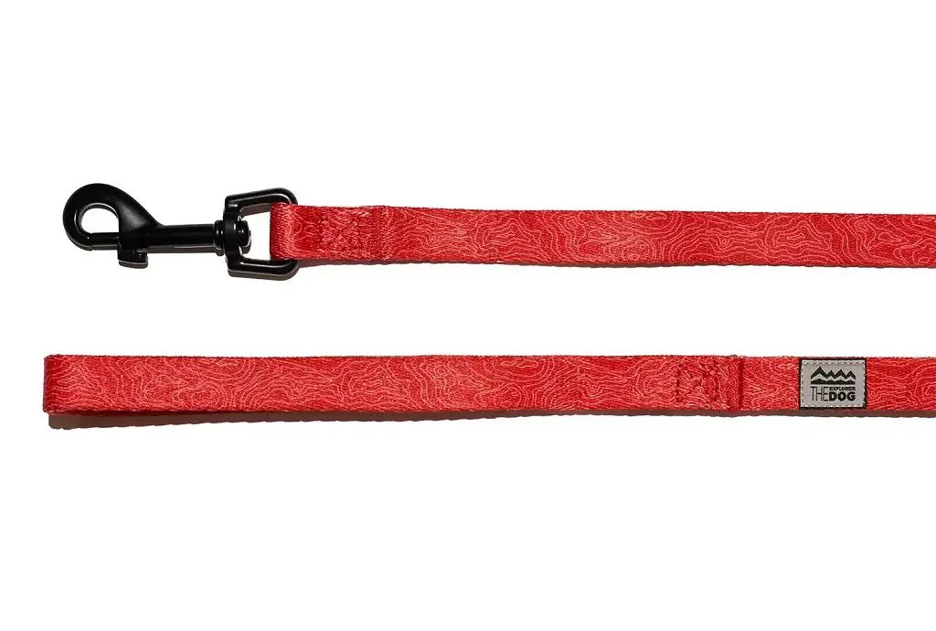 Lesa pentru caini Explorer Dog Contour Red, marimea S, 120 cm foto