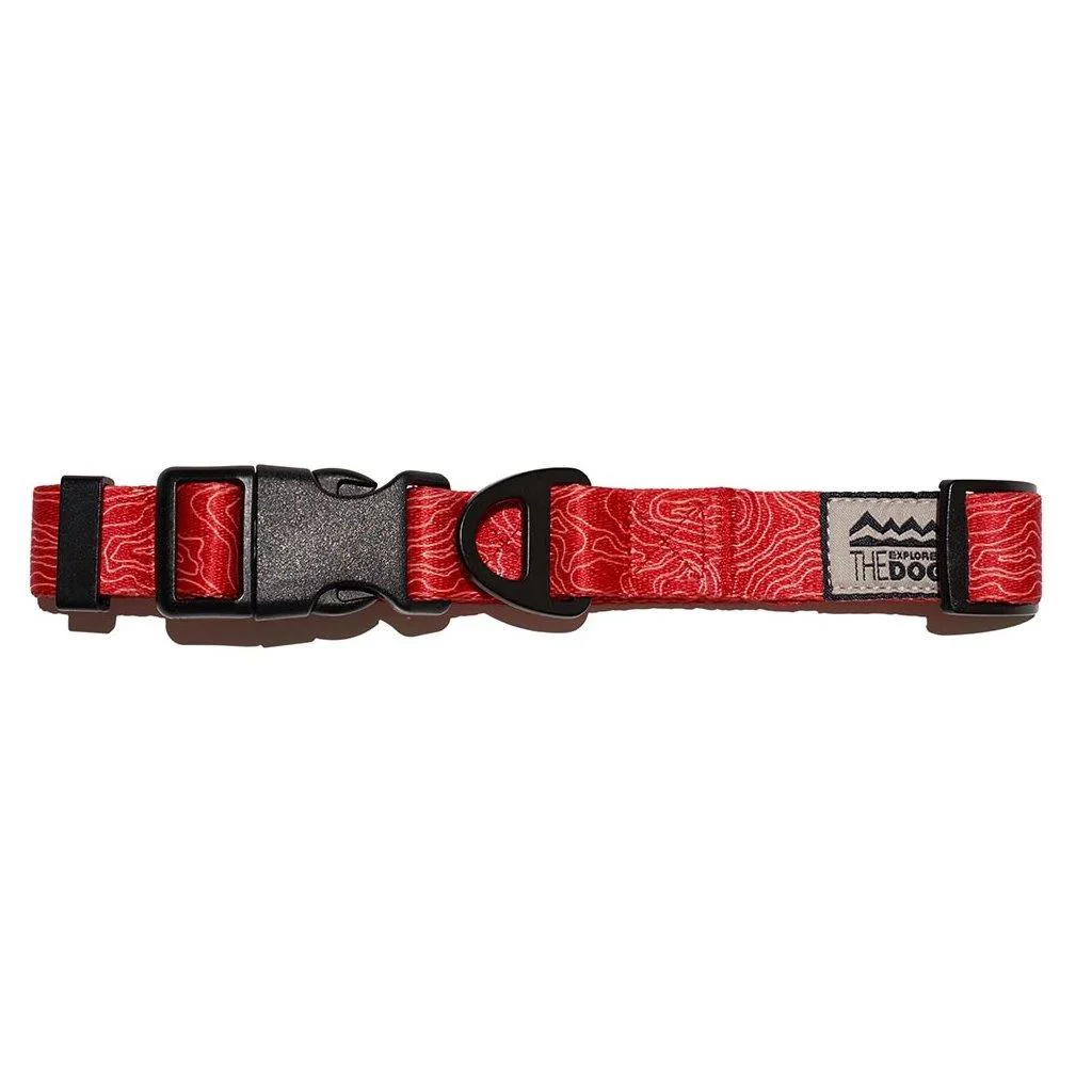 Ошейник для собак Explorer Dog Contour Red, размер L, 41-66 см foto