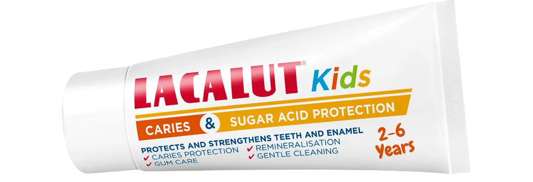 Pasta de dinti pentru copii Lacalut Kids (2-6 ani), 65 ml foto