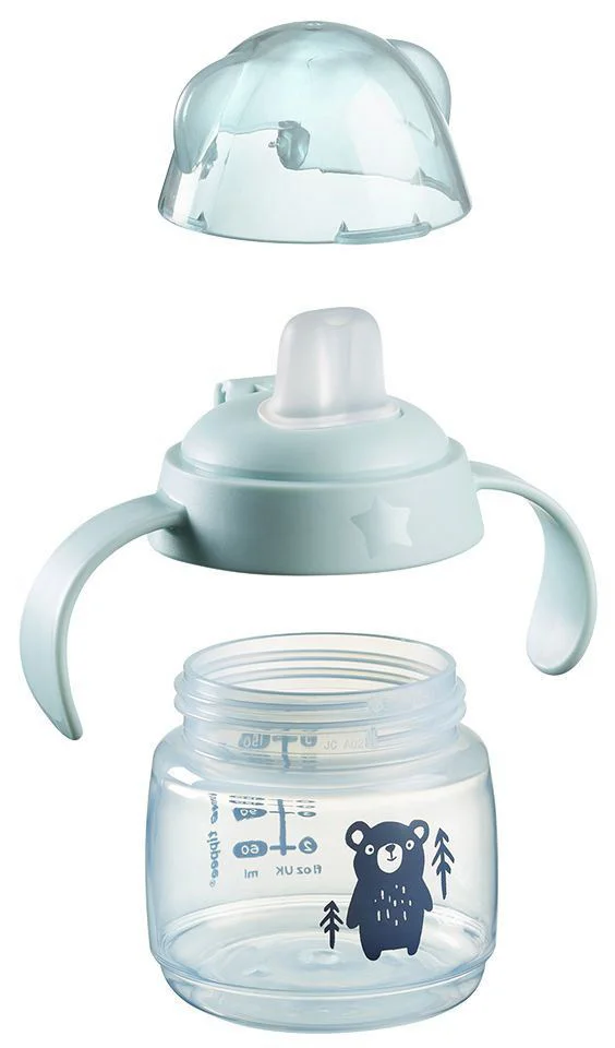 Cana de tranzitie Tommee Tippee Albastru, 150 ml foto