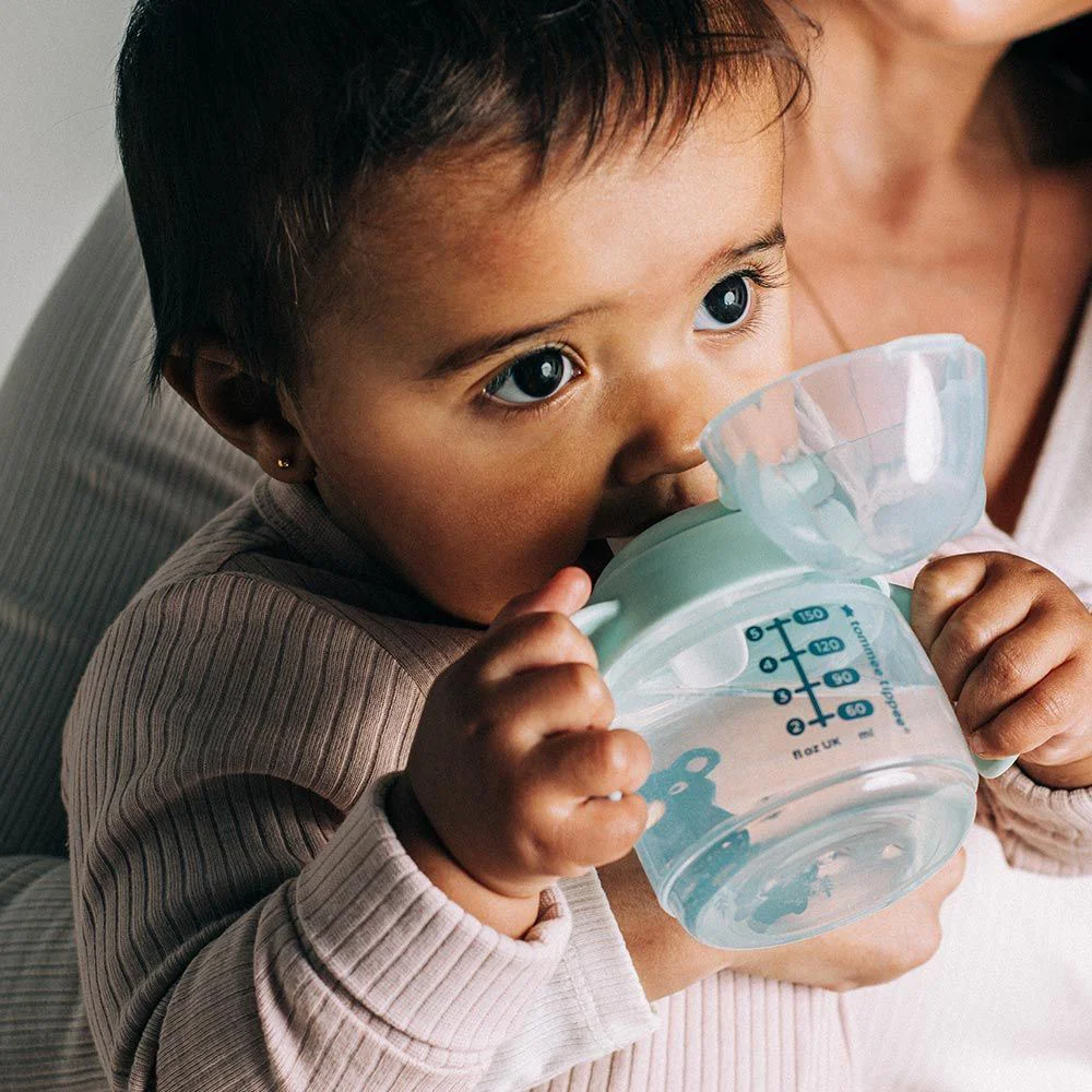 Cana de tranzitie Tommee Tippee Albastru, 150 ml foto