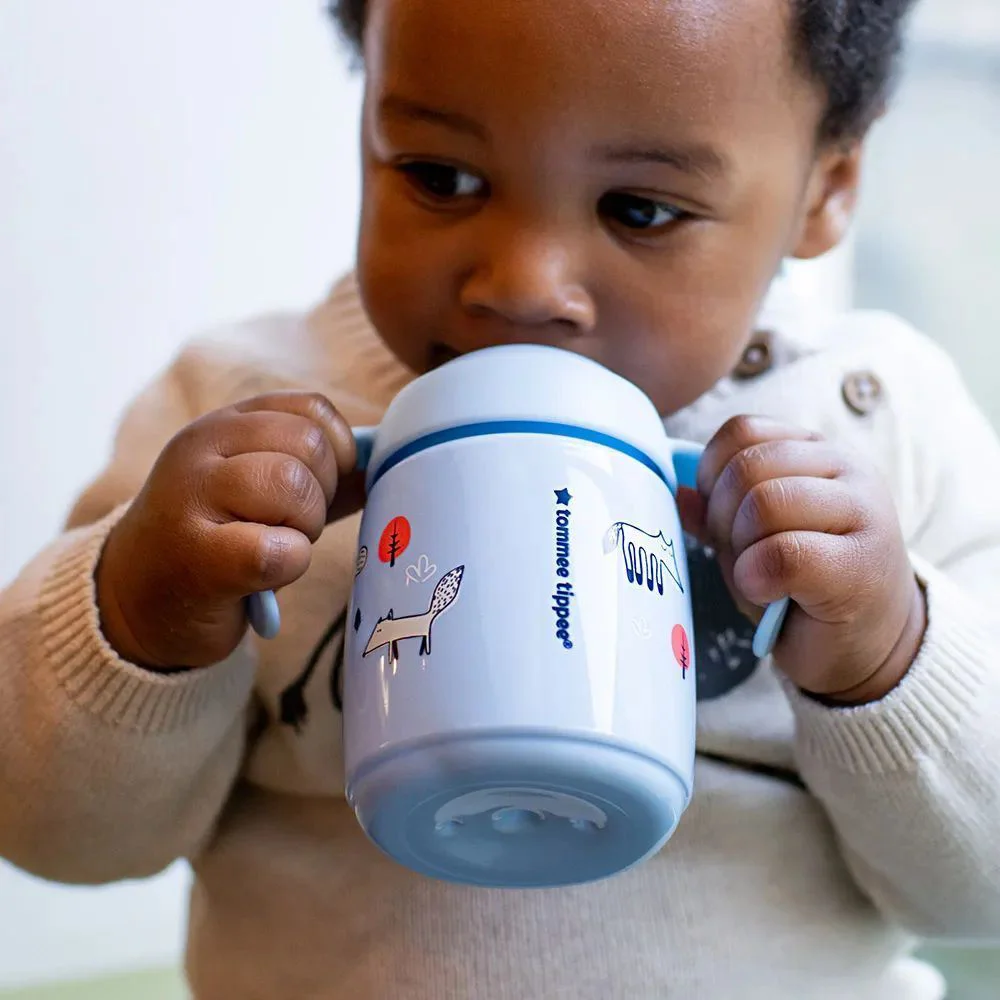Cana Tommee Tippee Sippe Albastru cu protectie (6+ luni), 300 ml foto