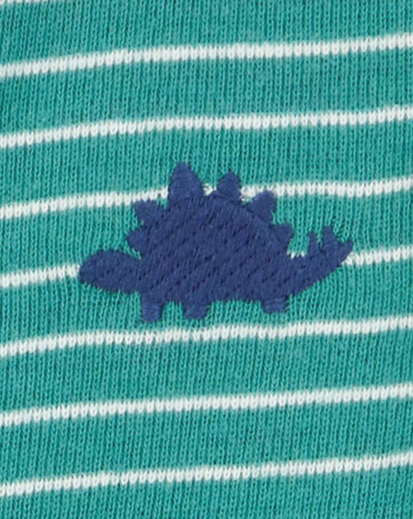 Carter's Комбинезон летний Green Stripe Dino Spikes foto