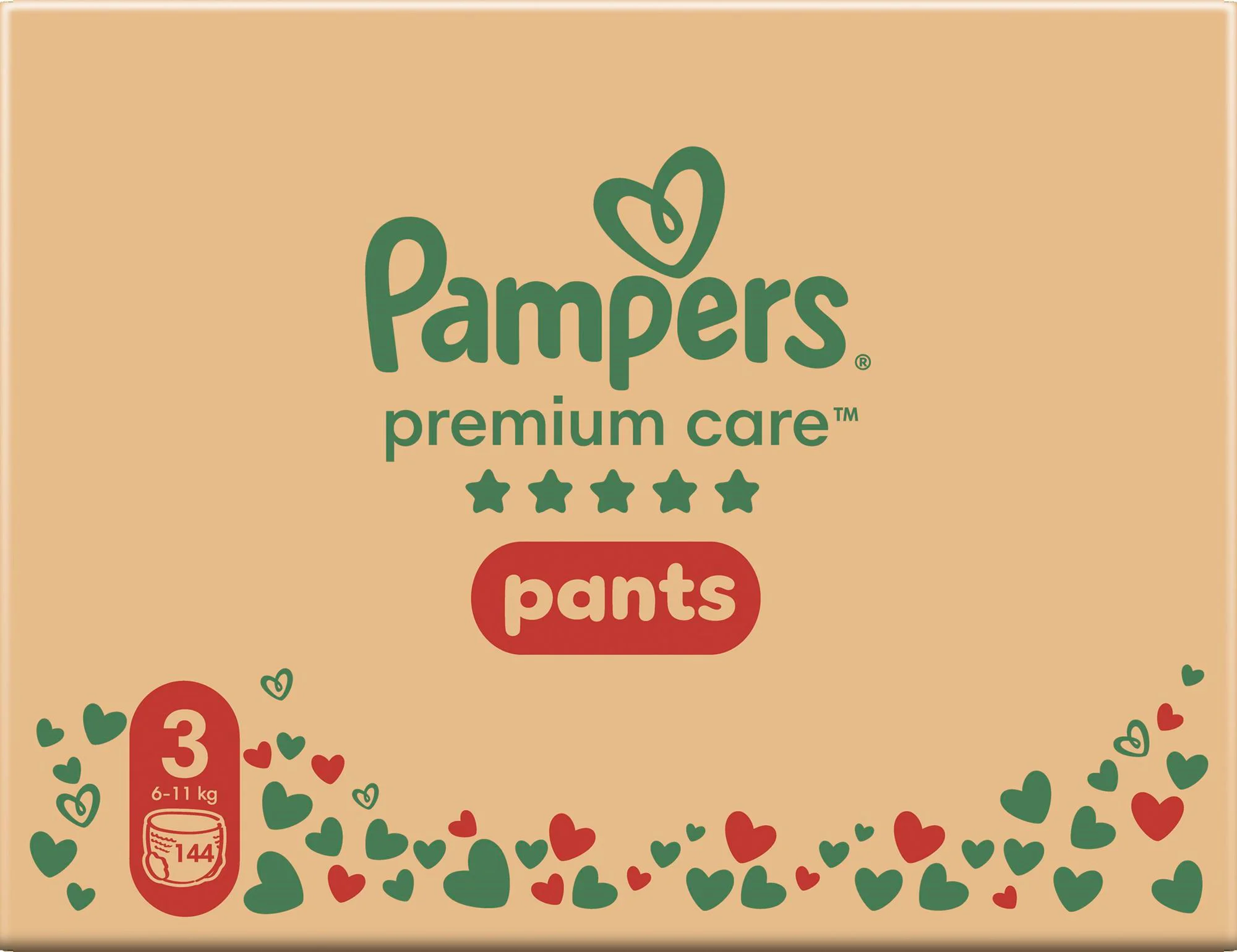 Chilotei Pampers Premium Care Pants 3 XXL (6-11 kg), 144 buc. foto