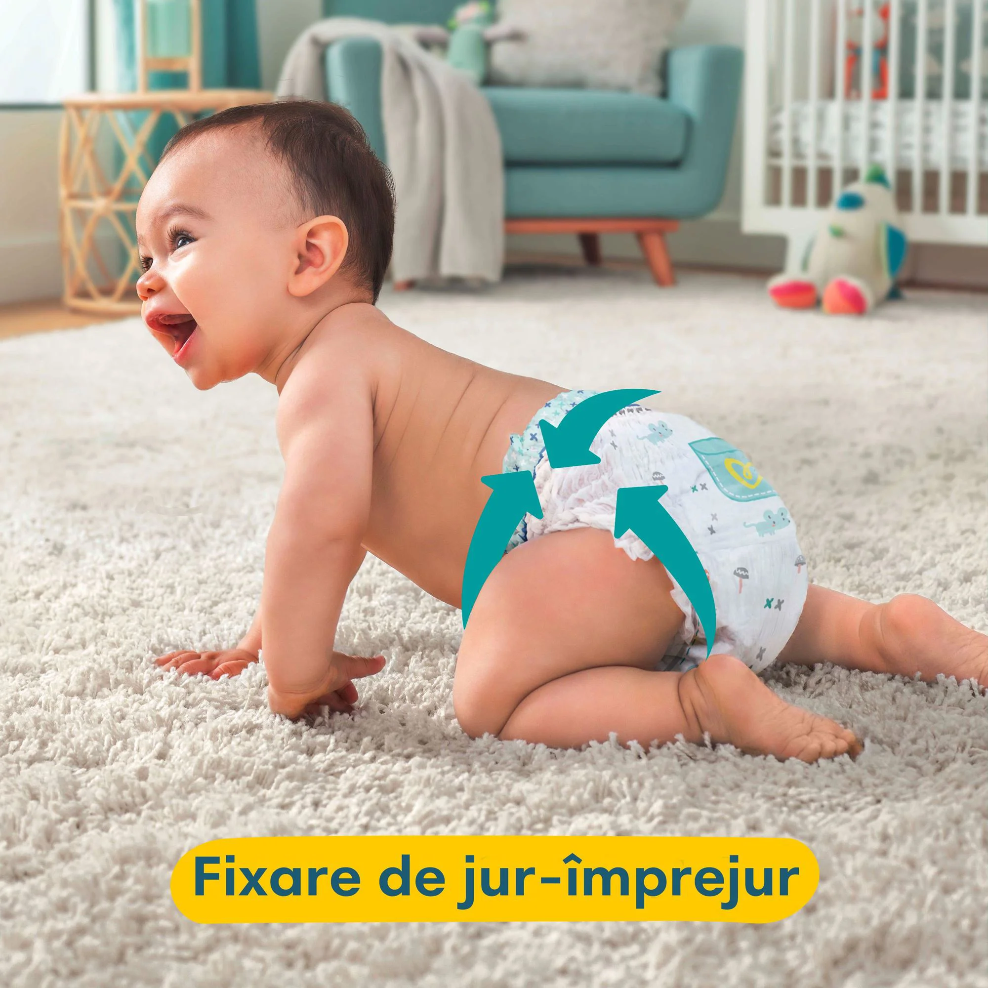 Трусики Pampers Pants Unisex 7 XXL Box (17+ кг), 114 шт. foto