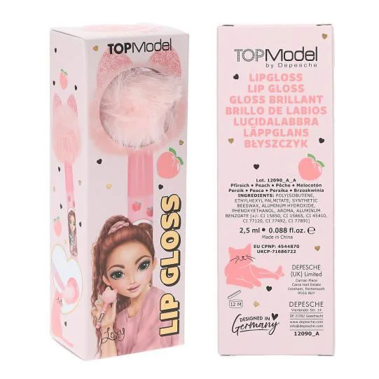 Блеск для губ с помпоном TOPModel Beauty&Me foto