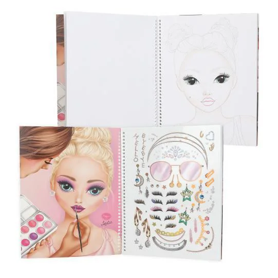 Carte de colorat TOPModel Makeup foto