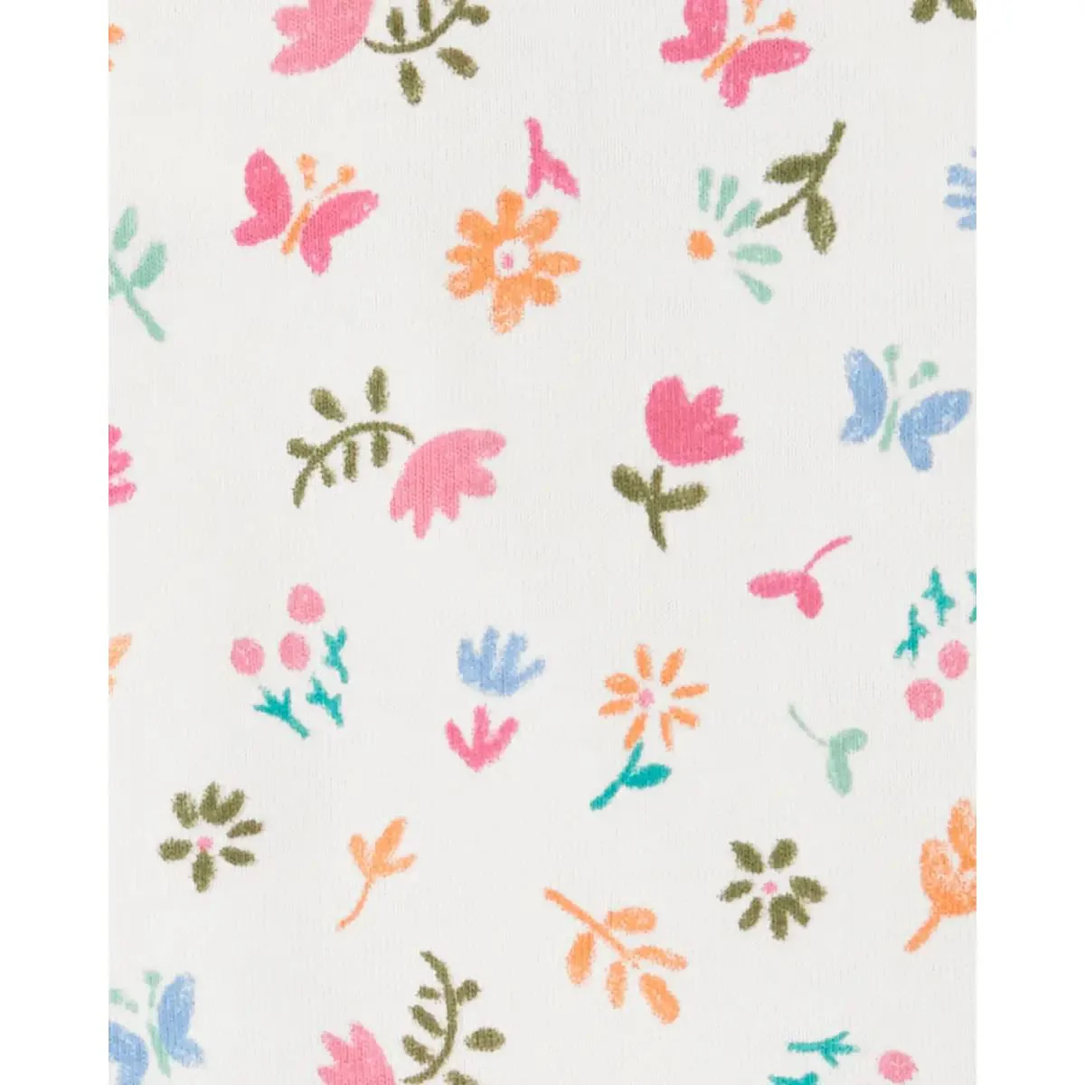 Carter's Set 2 piese Pink Ditsy Floral - body si chilotel foto
