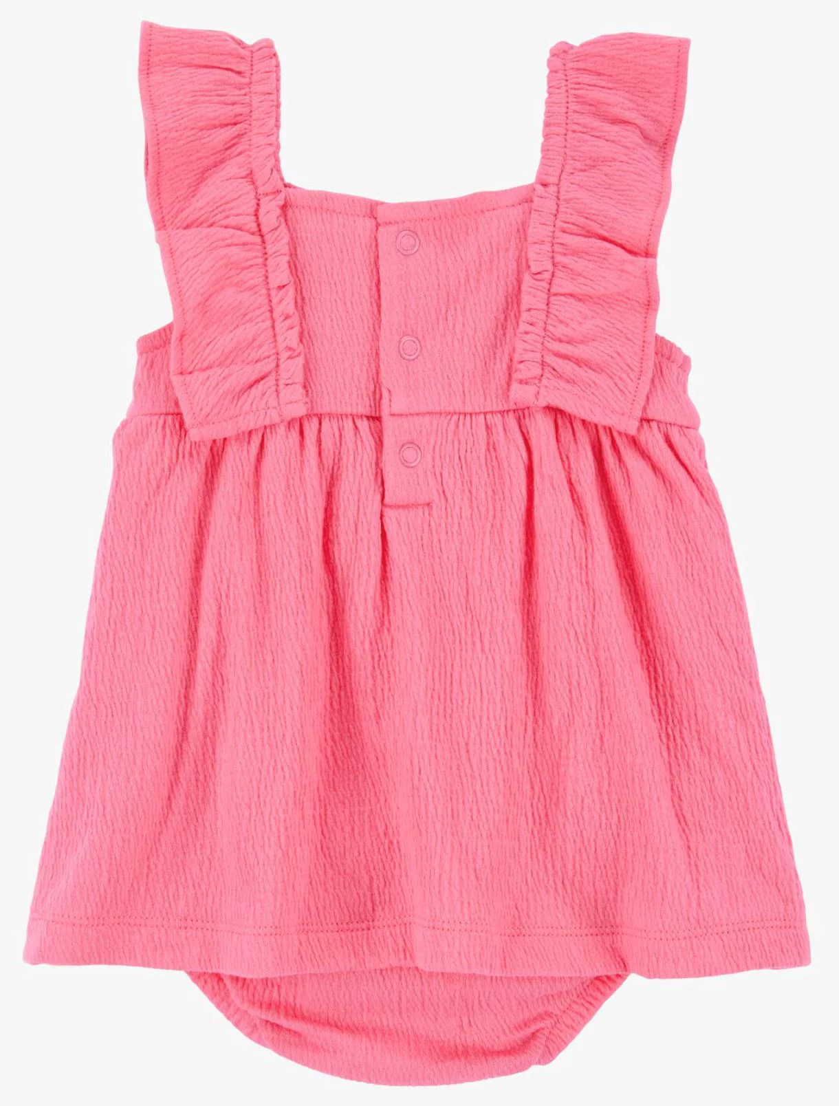 Carter's Salopeta pentru fetite brodata Pink White foto
