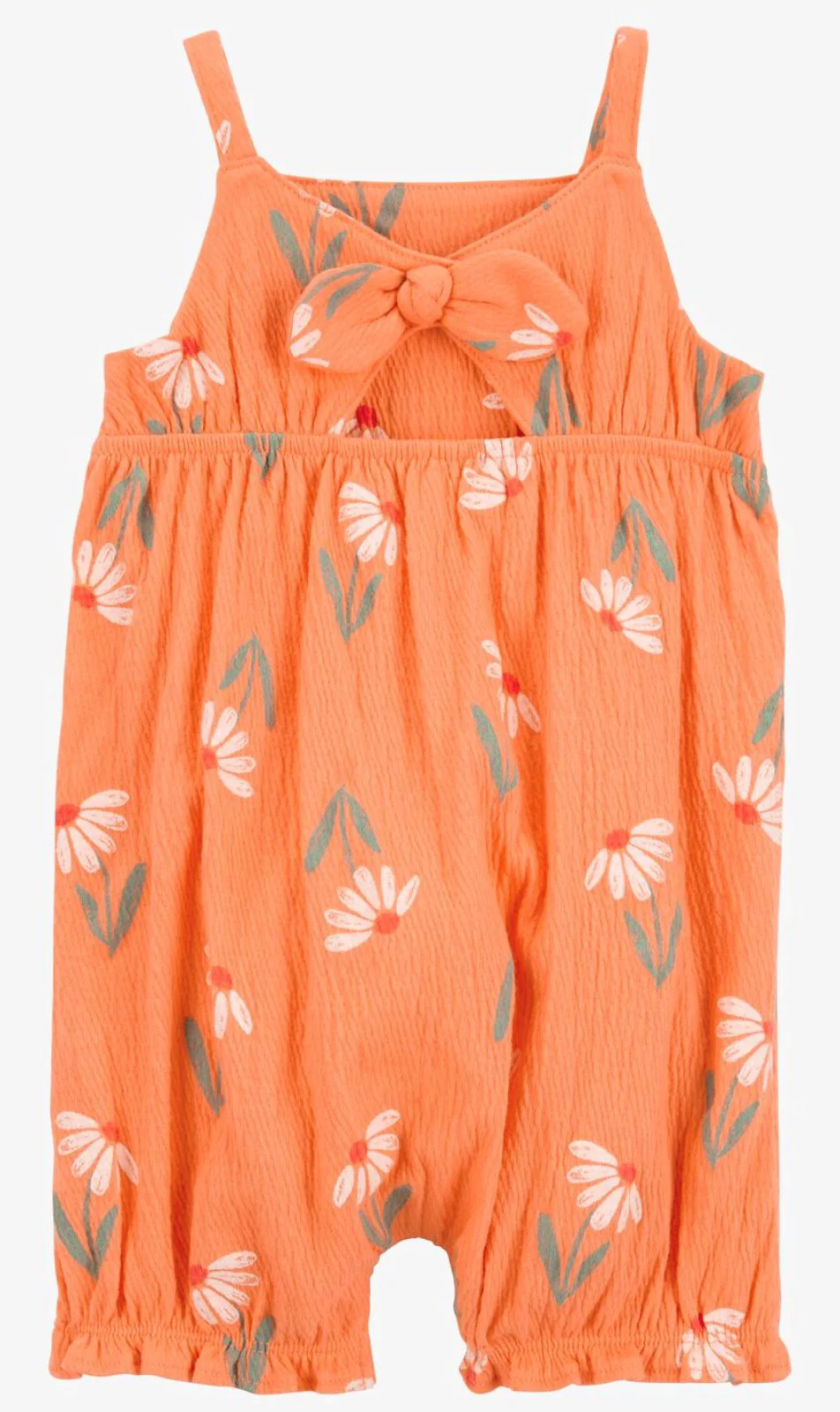 Carter's Salopeta pentru fetite Orange Floral foto