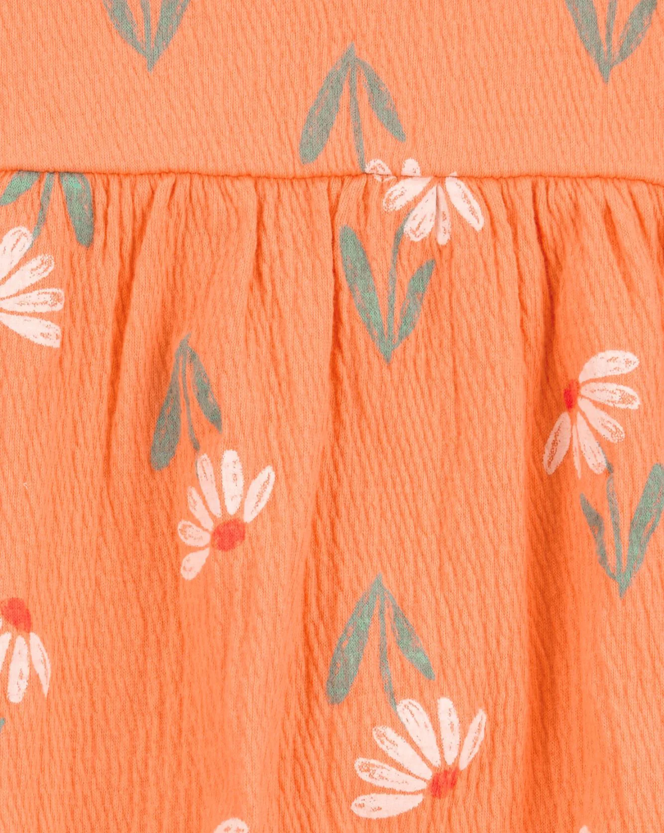 Carter's Salopeta pentru fetite Orange Floral foto