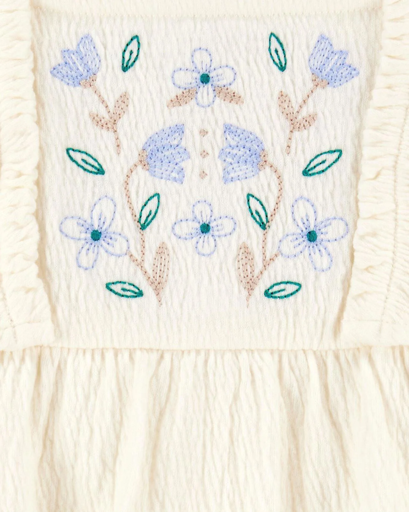 Carter's Летний комбинезон Sunsuit Ivory foto