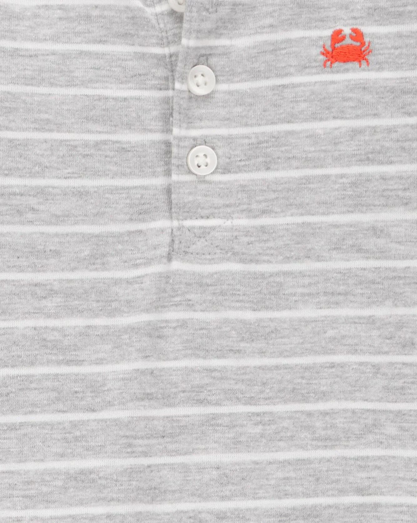 Carter's Set 2 piese Body si pantaloni scurti Gray Stripe Orange foto