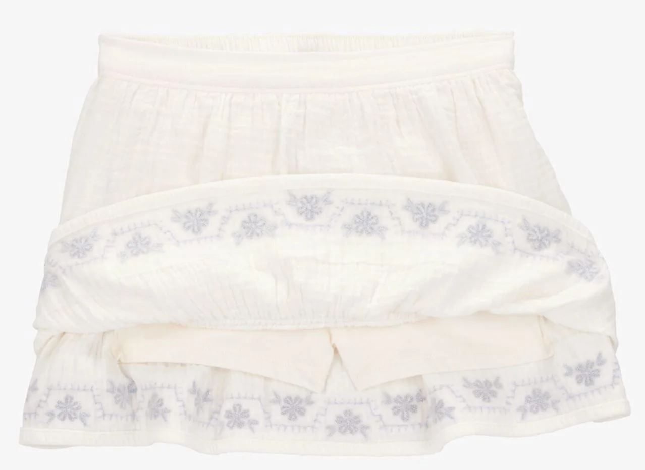 Carter's Муслиновая юбка Lawn Ivory foto