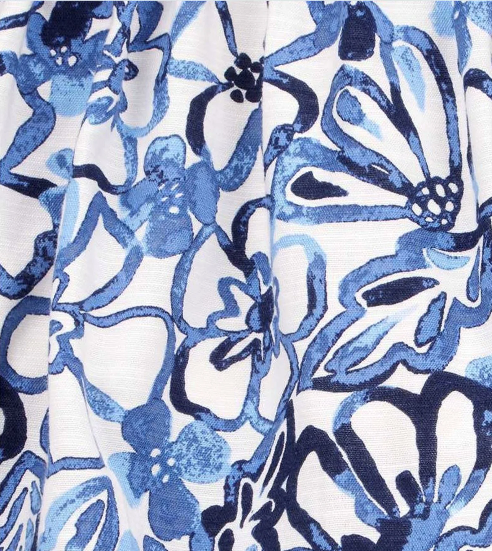 Carter's Fustita Lawn Blue Floral foto
