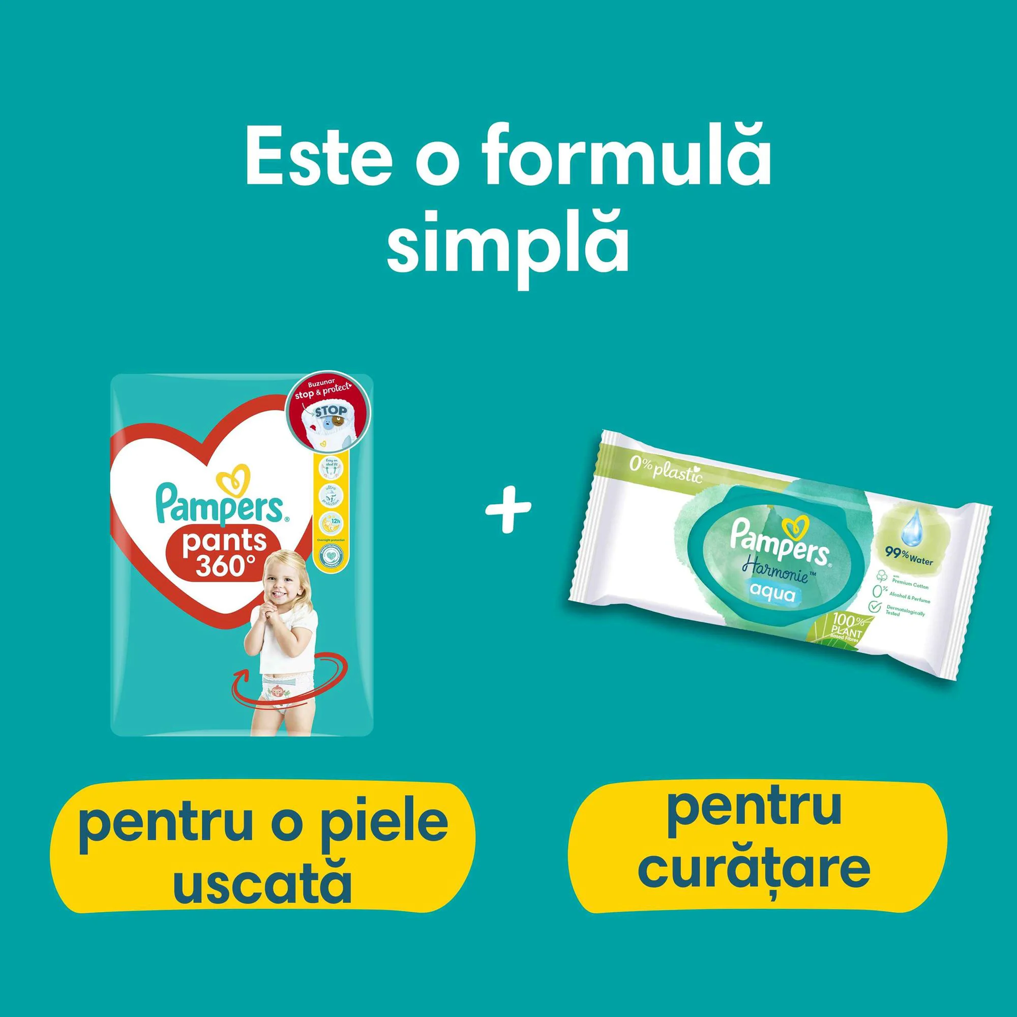 Chilotei Pampers Pants Unisex 3 (6-11 kg), 62 buc. foto