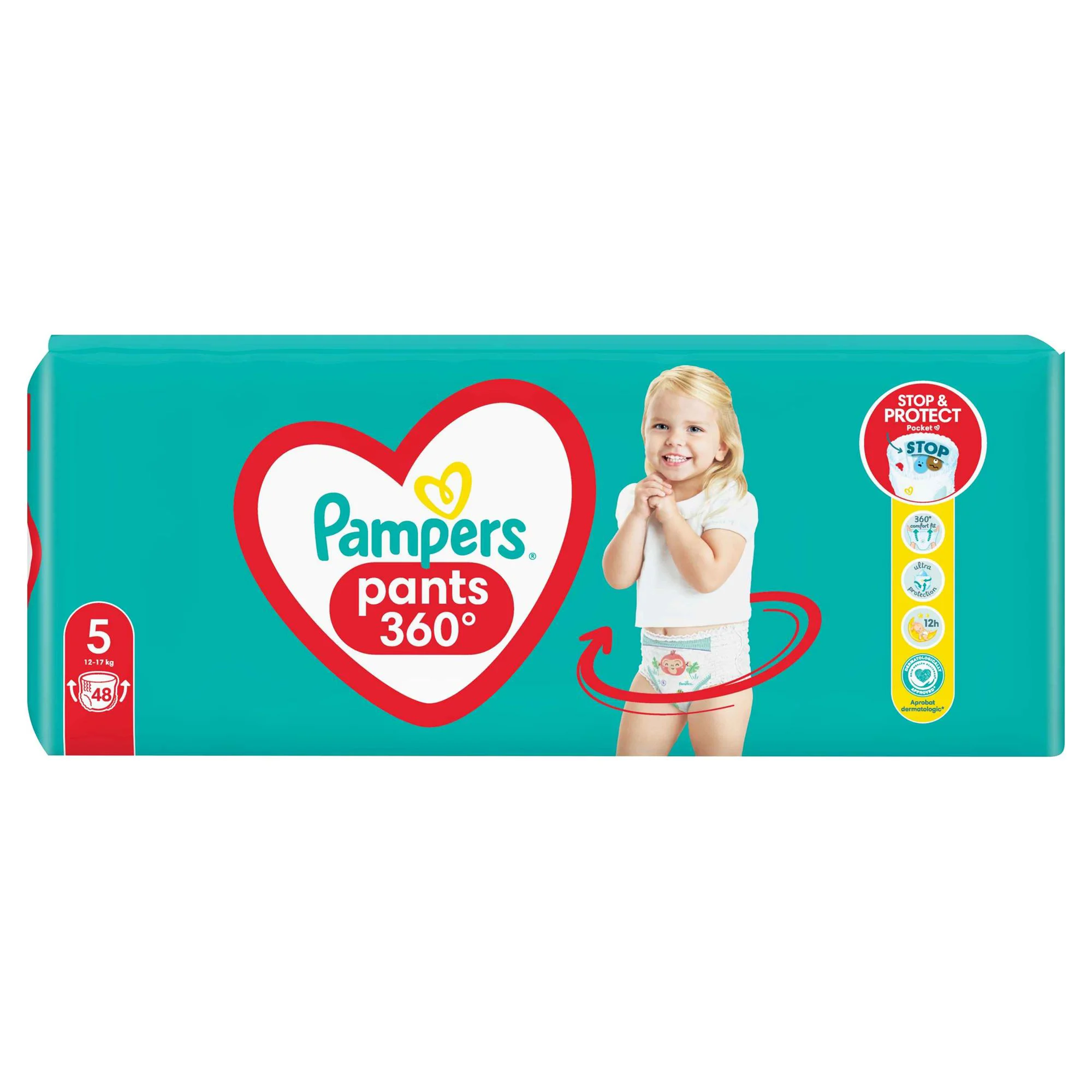 Chilotei Pampers Pants Unisex 5 (11-18 kg), 48 buc. foto