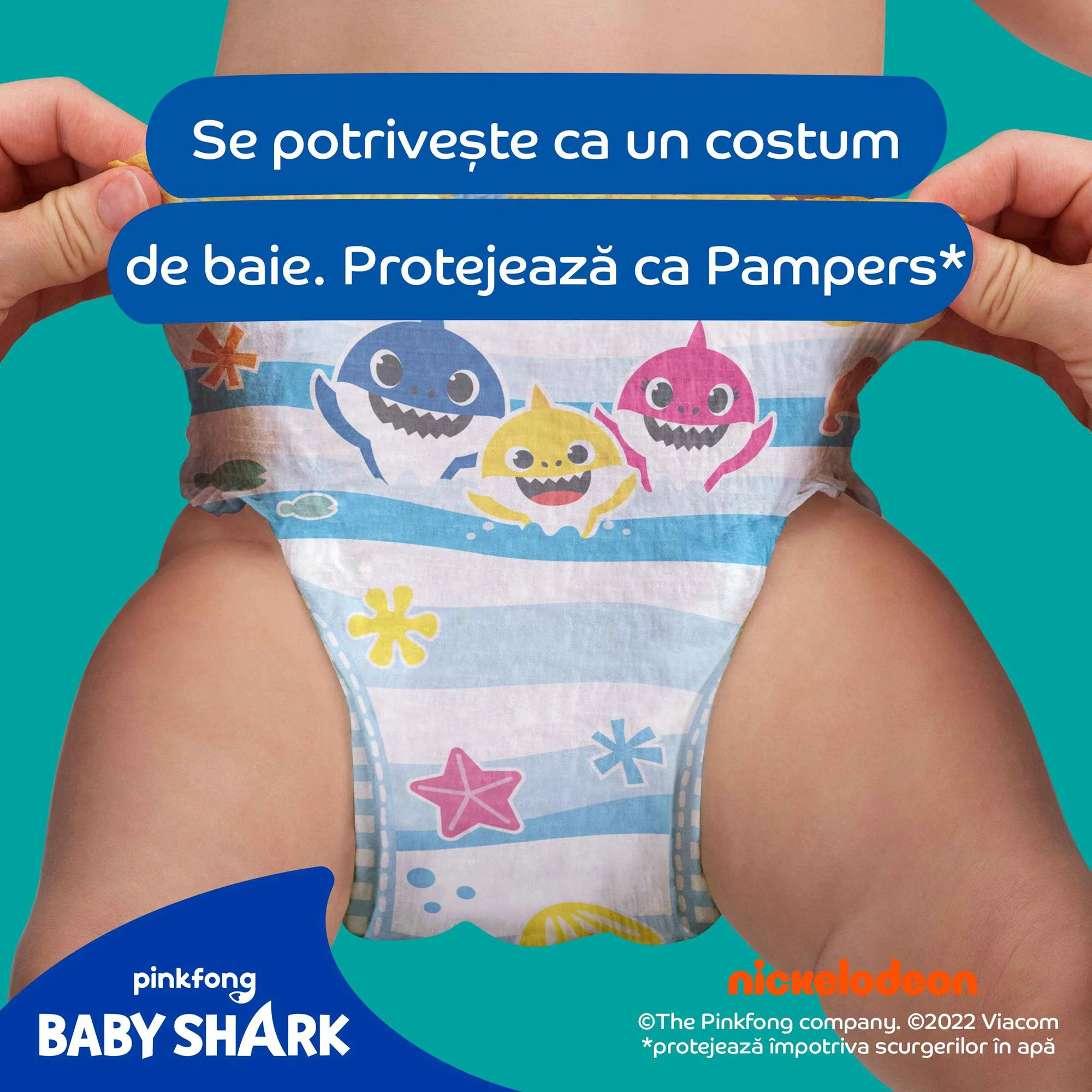 Chilotei pentru apa Pampers Splashers Midi (6-11 kg), 12 buc. foto