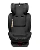 Scaun auto rotativ cu isofix KikkaBoo i-Trip Black, 40-150 cm