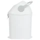 Cos igienice pentru scutece folosite Premaman Diaperoo Alb foto