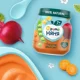 Piure ФрутоНяня salata din sfecla, morcov, cartof si mazare (7+ luni), 110 g.