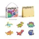 Primul puzzle 6 in 1 Mideer Dinozauri