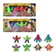Набор антистресс-игрушек HTI Stretcherz Stretch Squad, 4 шт.