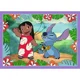 Puzzle 4 in 1 Trefl Lilo si Stitch, Ziua Fermecata foto