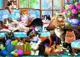 Puzzle Trefl Familia de pisicute, 500 el. foto