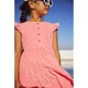 Orchestra Rochita cu broderie English Roz Neon
