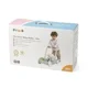 Premergator din lemn 2 in 1 Viga Toys si carucior pentru papusi, Verde