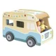 Деревянный игровой набор Viga Toys Дом на колёсах с фигурками и аксессуарами foto
