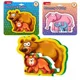 Puzzle magnetic Puedo Mommy & Baby, 6 el.