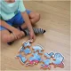 Puzzle Dinozaurul Biggy Puedo, 10 el., in as.